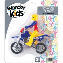 MOTO CROSS RL + PILOTE ASS6