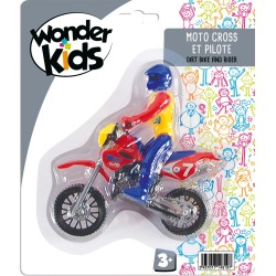 MOTO CROSS RL + PILOTE ASS6