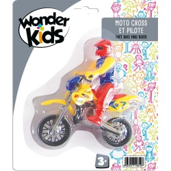 MOTO CROSS RL + PILOTE ASS6