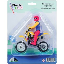 MOTO CROSS RL + PILOTE ASS6