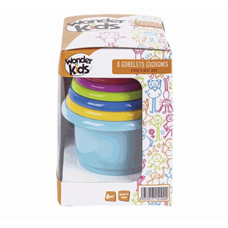8 GOBELETS GIGOGNES