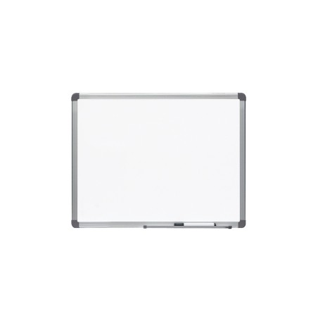 Tableau blanc magnétique laqué cadre alu 45x60 ROCADA