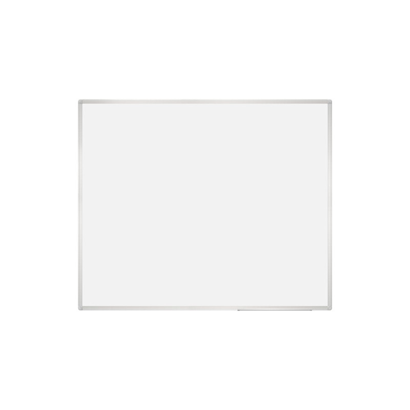 Tableau blanc magnétique laqué cadre alu 90x120 ROCADA