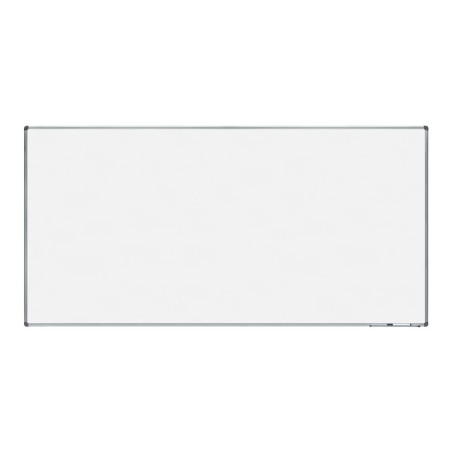 Tableau blanc magnétique laqué cadre alu 120x240 ROCADA