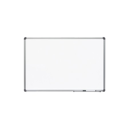 Tableau blanc magnétique laqué cadre alu 60x90 ROCADA