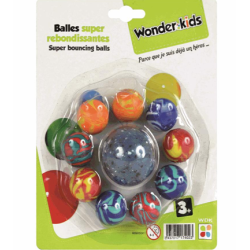 BALLE REBONDISSANTES x10