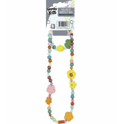 COLLIER ET BRACELET BOIS