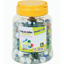 BARIL DE BILLES 1KG