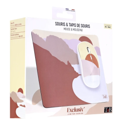Bundle tapis de souris et souris sans fil COAST EXCLUSIV
