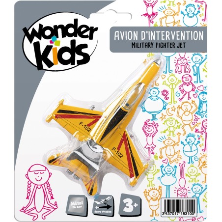 AVION METAL 11CM RF ASS6