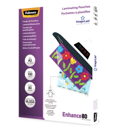 Pochette pour plastification A3 paquet de 100 Fellowes