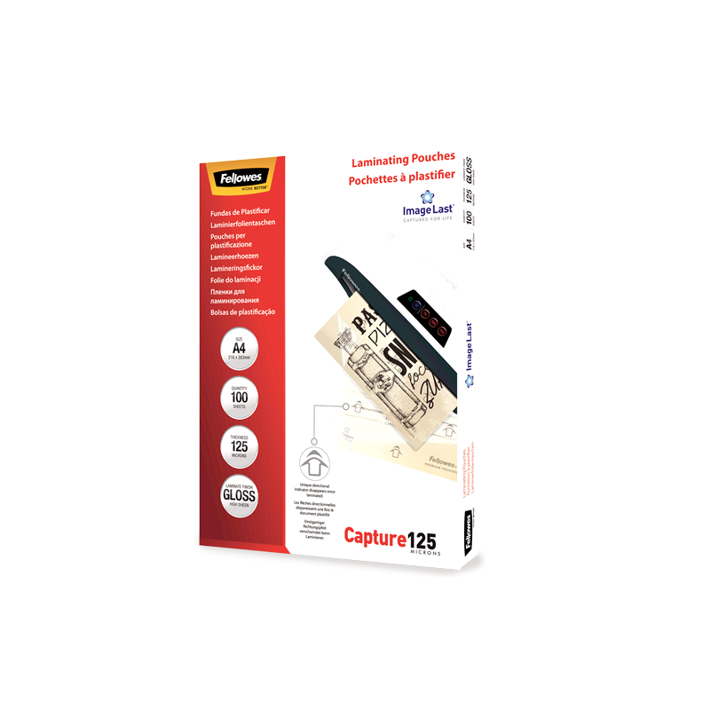 Pochette pour plastification A4 1 paquet de 100 Fellowes