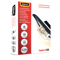 Pochette pour plastification A6 1 (Bte de 100) Fellowes