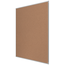 Tableau d'affichage liège cadre alu 1200x1800 NOBO