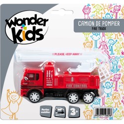 CAMION POMPIER 11CM RF ASS4