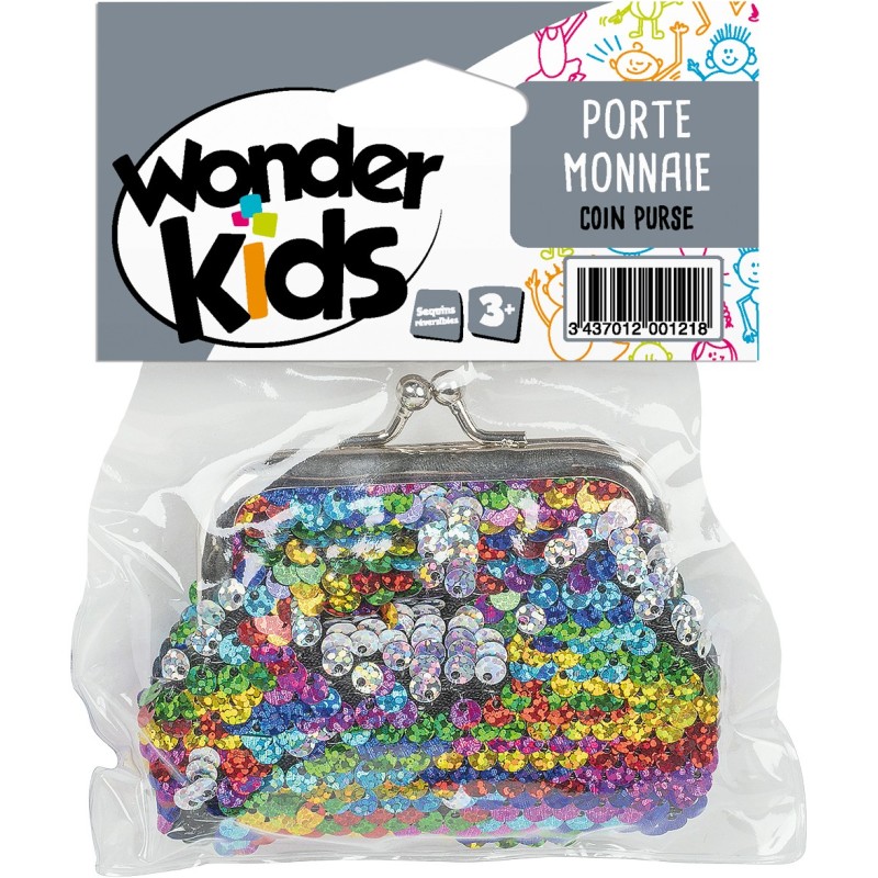 PORTE MONNAIE SEQUINS