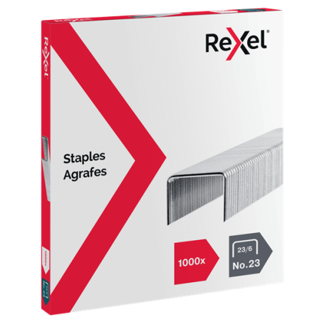 Agrafe 23/6 bte de 1000 REXEL
