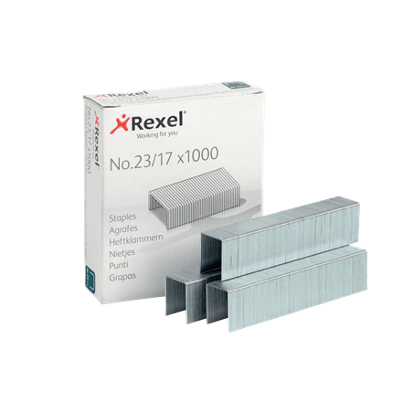 Agrafe 23/17 bte de 1000 REXEL
