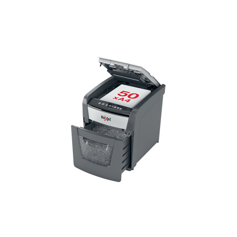 Destructeur de bureau Auto+50x 20L DIN P4 REXEL