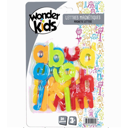 LETTRES MAGNÉTIQUES 26PCS