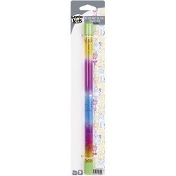 BATON ARC CIEL 30CM ASS6