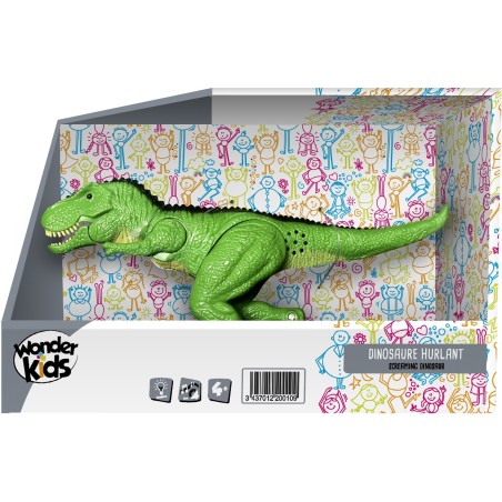 DINOSAURE HURLANT SON LUM