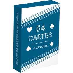ÉTUI 54 CARTES PLASTIFIÉES