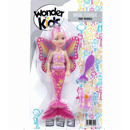 SIRENE PAPILLON 16CM + ACC