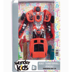 ROBOT TRANSF 16CM + ACC