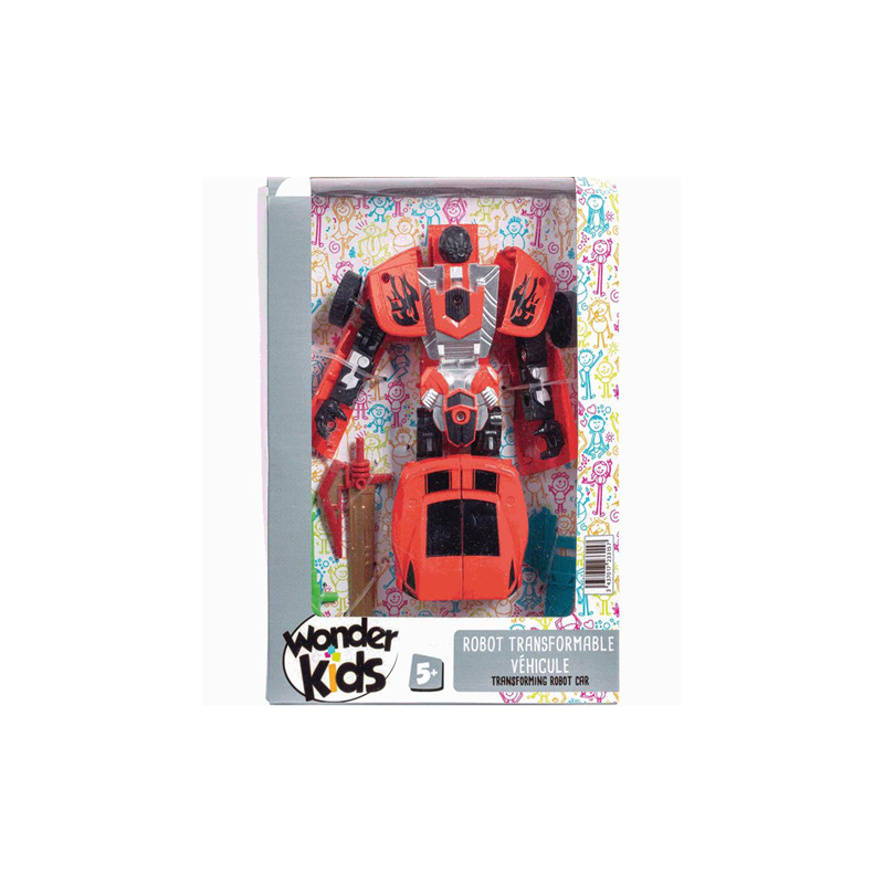 ROBOT TRANSF 16CM + ACC