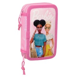 Trousse DOUBLE REMPLI 28 PCS BARBIE GIRL SAFTA