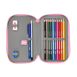 Trousse DOUBLE REMPLI 28 PCS BARBIE GIRL SAFTA