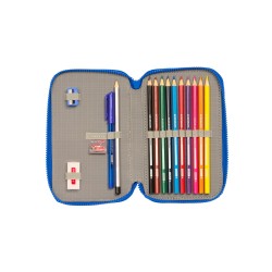 Trousse DOUBLE REMPLI 28 PCS CARS 95 LET'S RACE SAFTA