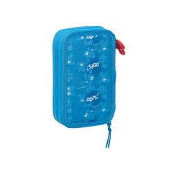 Trousse Double rempli28 PCS. LOS PITUFOS SAFTA