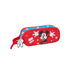 Trousse Double MICKEY MOUSE FANTASTIC SAFTA