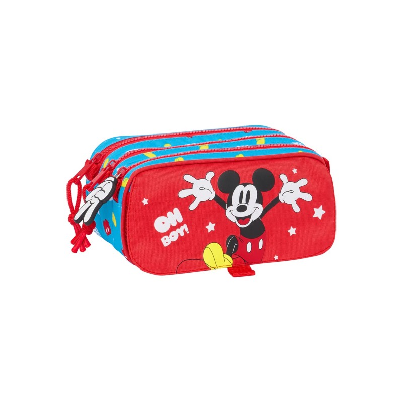 Trousse BIG TRIPLE MICKEY MOUSE FANTASTIC SAFTA