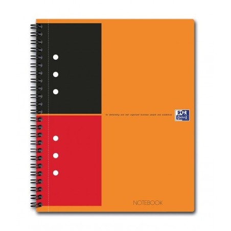 Cahier "notebook"  A5+ int. 160p lignée international Oxford