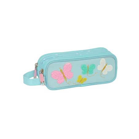 Trousse Recyclable DOUBLE MOOS BUTTERFLIES SAFTA