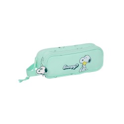 Trousse DOUBLE SNOOPY "GROOVY" SAFTA