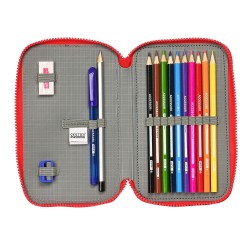 Trousse DOUBLE rempli28 PCS. SONIC LET'S ROLL SAFTA