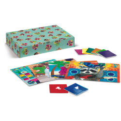 Set de mousse adhésive colorée PHOTO MOSAICS COOL ANIMALS CREATIV