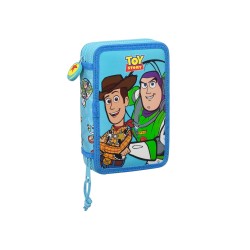 Trousse DOUBLE rempli 28 PCS. TOY STORY READY TO PLAY SAFTA