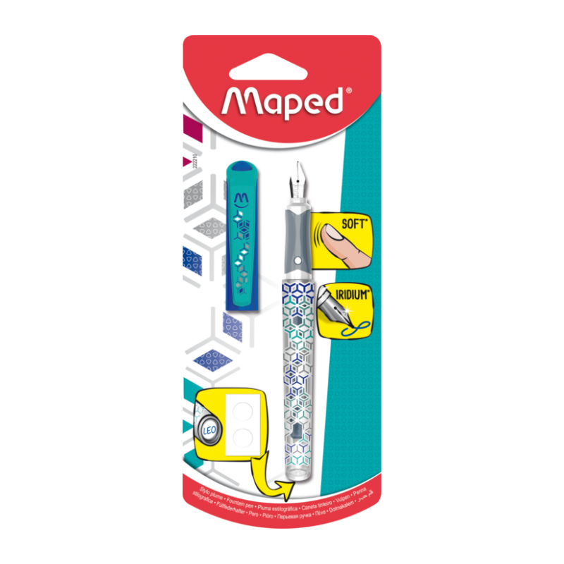 Stylo plume classic ss blister Maped