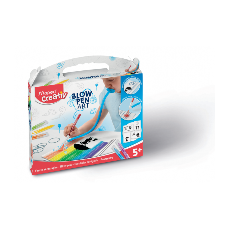 Set de coloriage BLOWPEN FIL'ART CREATIV Maped