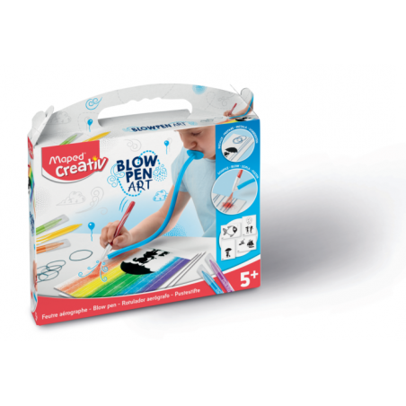 Set de coloriage BLOWPEN FIL'ART CREATIV Maped