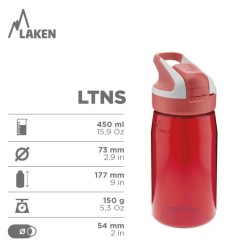 Gourde kids Tritan  0.45 Summit cap Skate LAKEN