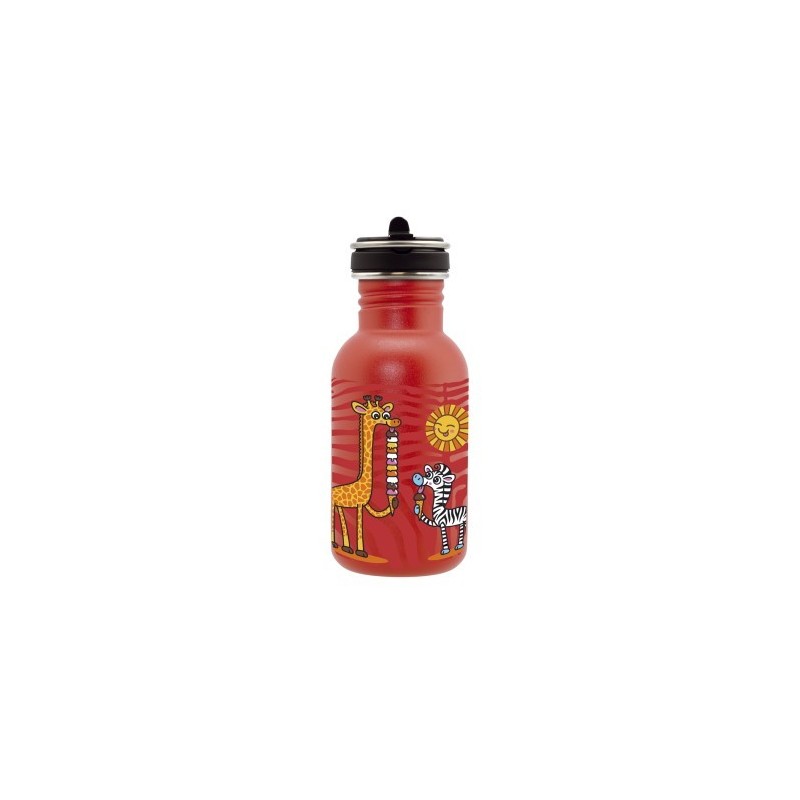St. steel water bottle Flow cap 0.5L Chupi LAKEN