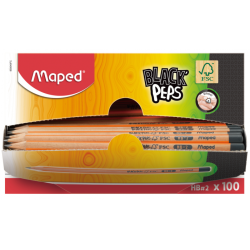 Crayon graphite HB BLACK'PEPS FSC 100% Maped