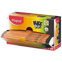 Crayon graphite HB BLACK'PEPS FSC 100% Maped