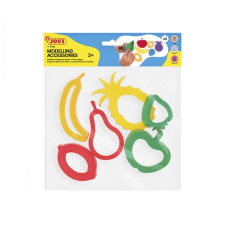 Accessoires moules pour pâte à modeler FRUIT JOVI